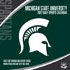 image Michigan State Spartans 2027 Desk Calendar First Alternate Image