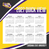 image LSU Tigers 2027 Desk Calendar Fourth Alternate Image