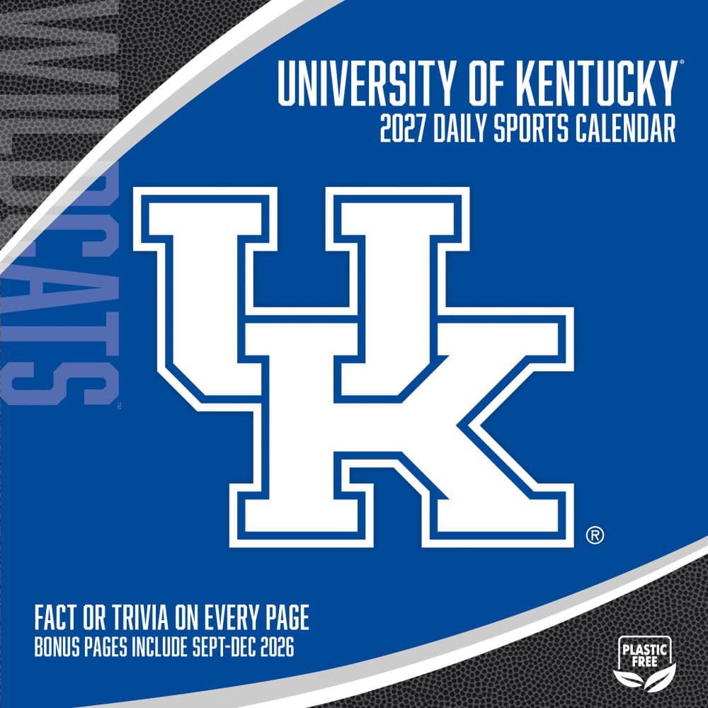 Kentucky Wildcats 2027 Desk Calendar First Alternate Image