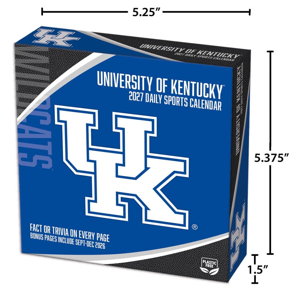 Kentucky Wildcats 2027 Desk Calendar Fifth Alternate Image