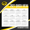 image Iowa Hawkeyes 2027 Desk Calendar Fourth Alternate Image