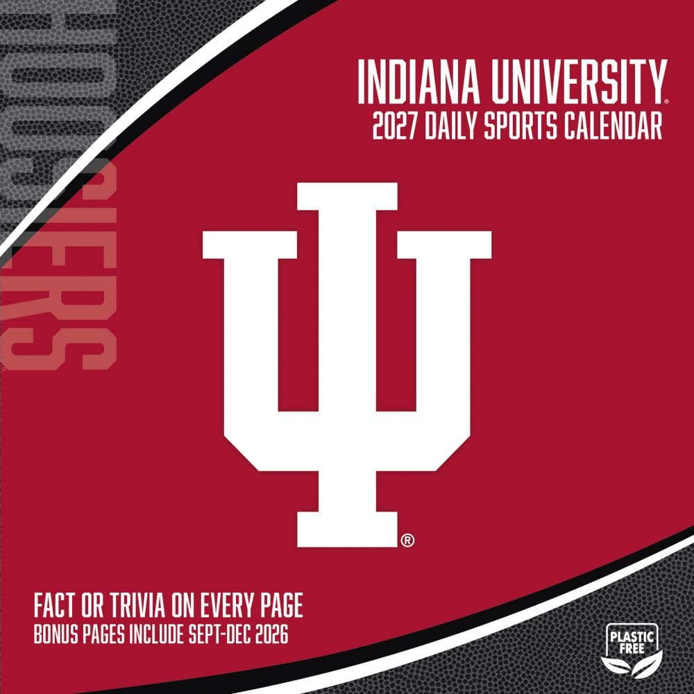 Indiana Hoosiers 2027 Desk Calendar First Alternate Image