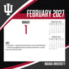 image Indiana Hoosiers 2027 Desk Calendar Third Alternate Image