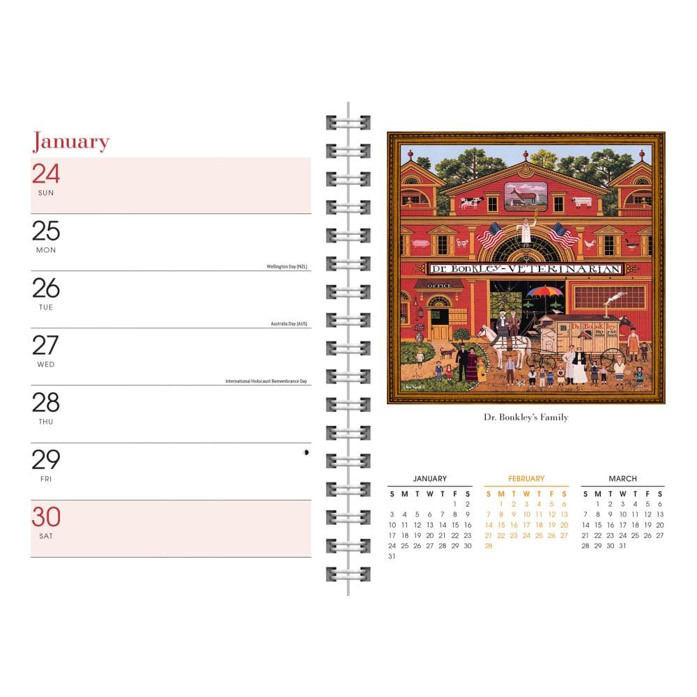 Charles Wysocki Americana 2027 Planner Second Alternate Image
