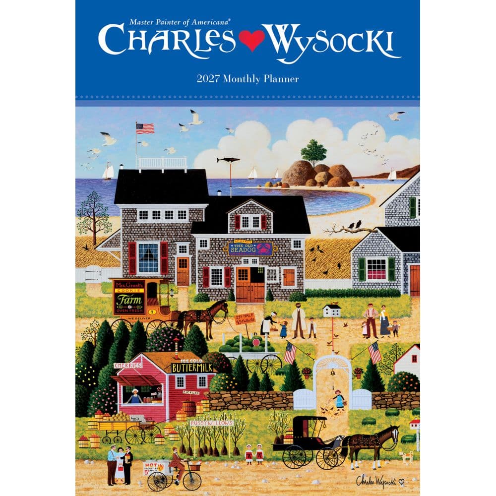 Charles Wysocki Americana 2027 Pocket Planner Main Product Image