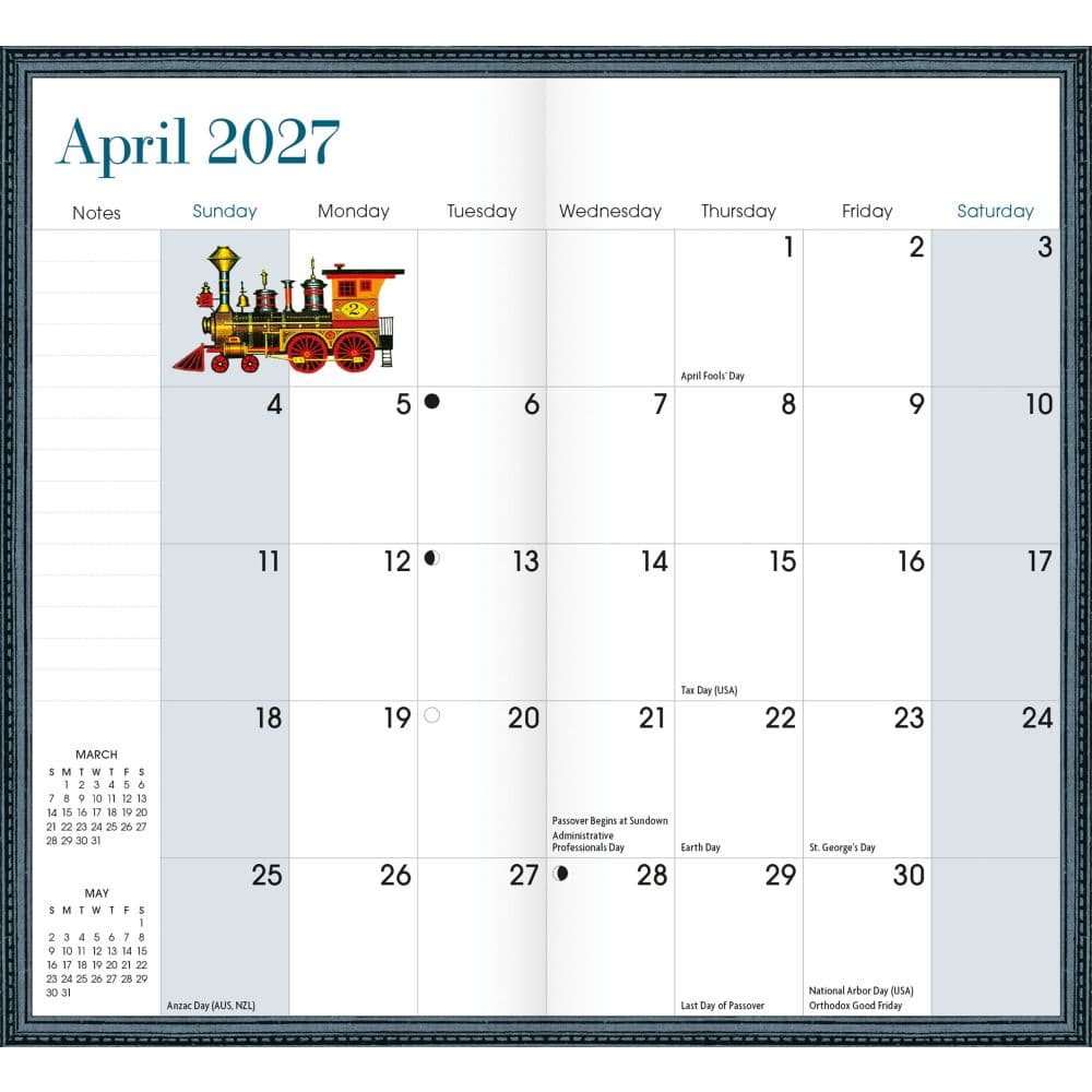 Charles Wysocki Americana 2027 2 Year Pocket Planner Second Alternate Image