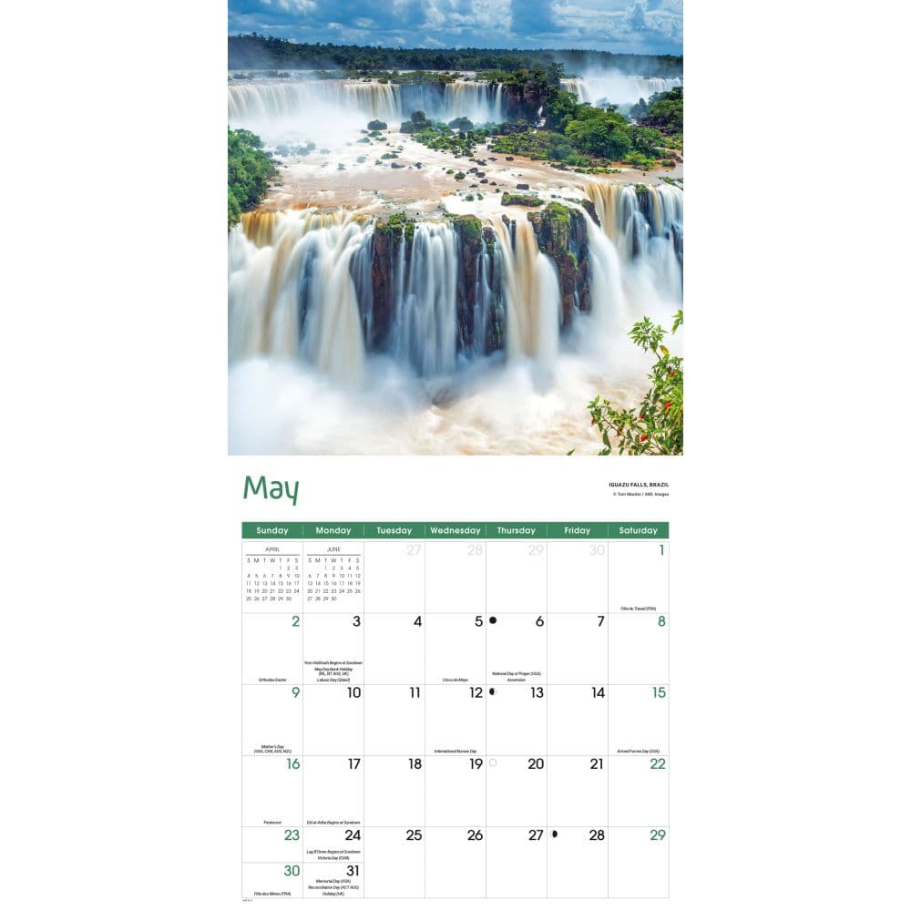 World Wonders 2027 Wall Calendar Third Alternate Image