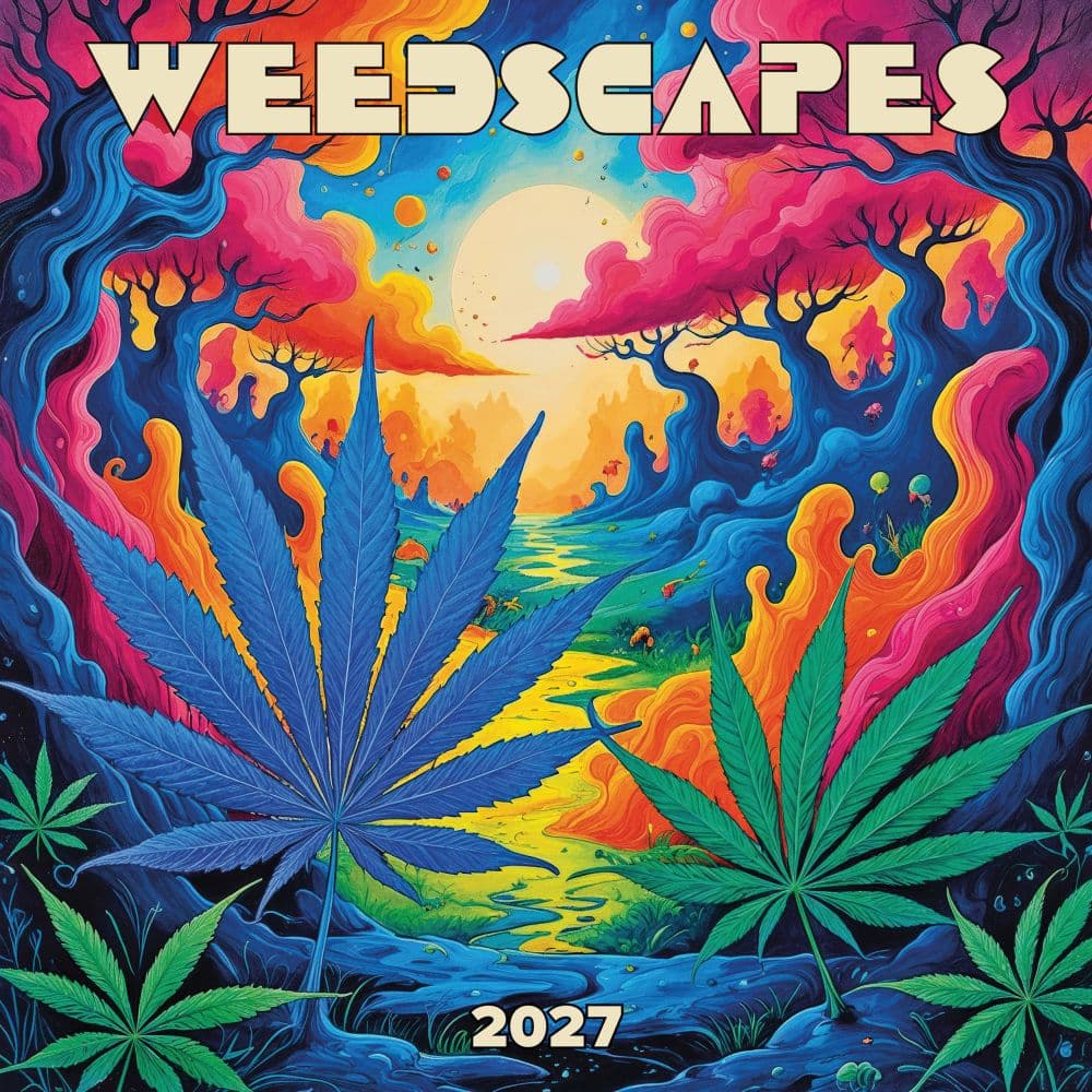Weedscapes 2027 Wall Calendar Main Product Image