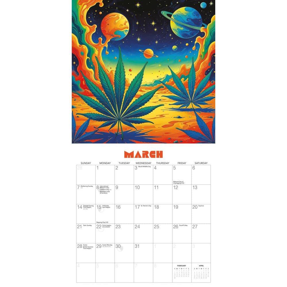 Weedscapes 2027 Wall Calendar Second Alternate Image