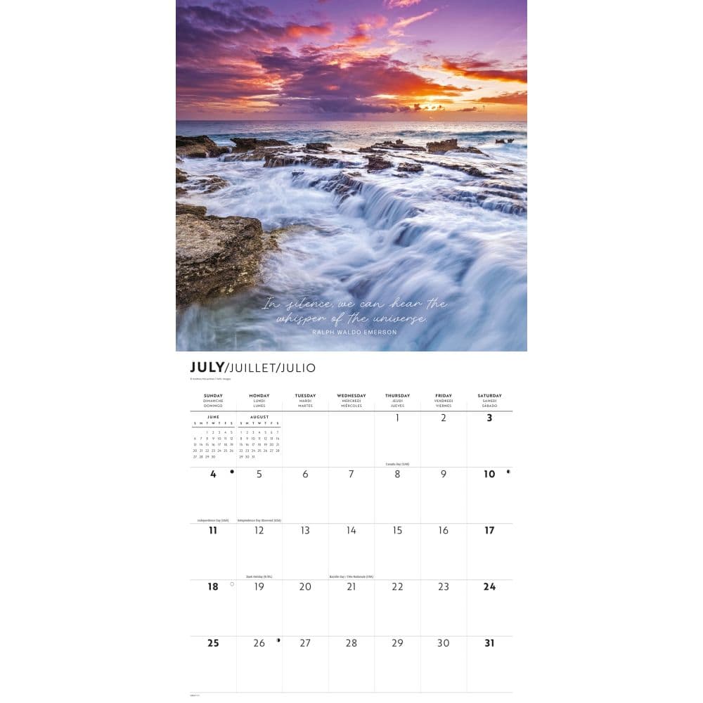 Tranquillity 2027 Wall Calendar Third Alternate Image