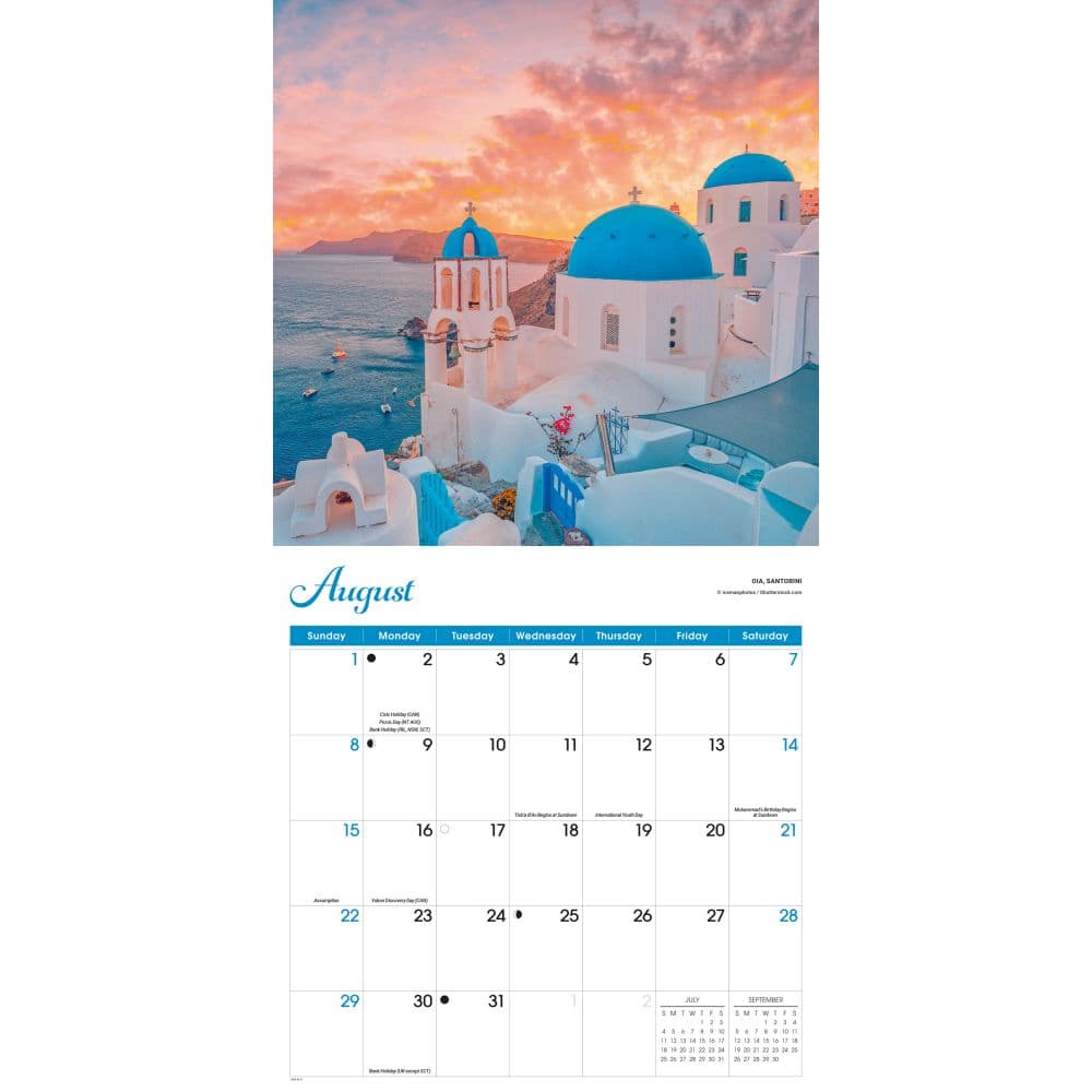 Sunrise Sunset 2027 Wall Calendar Fourth Alternate Image