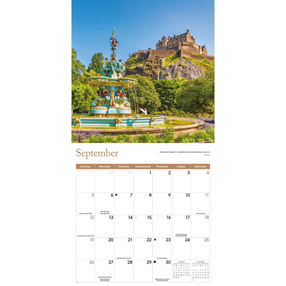 Scotland 2027 Wall Calendar Third Alternate Image