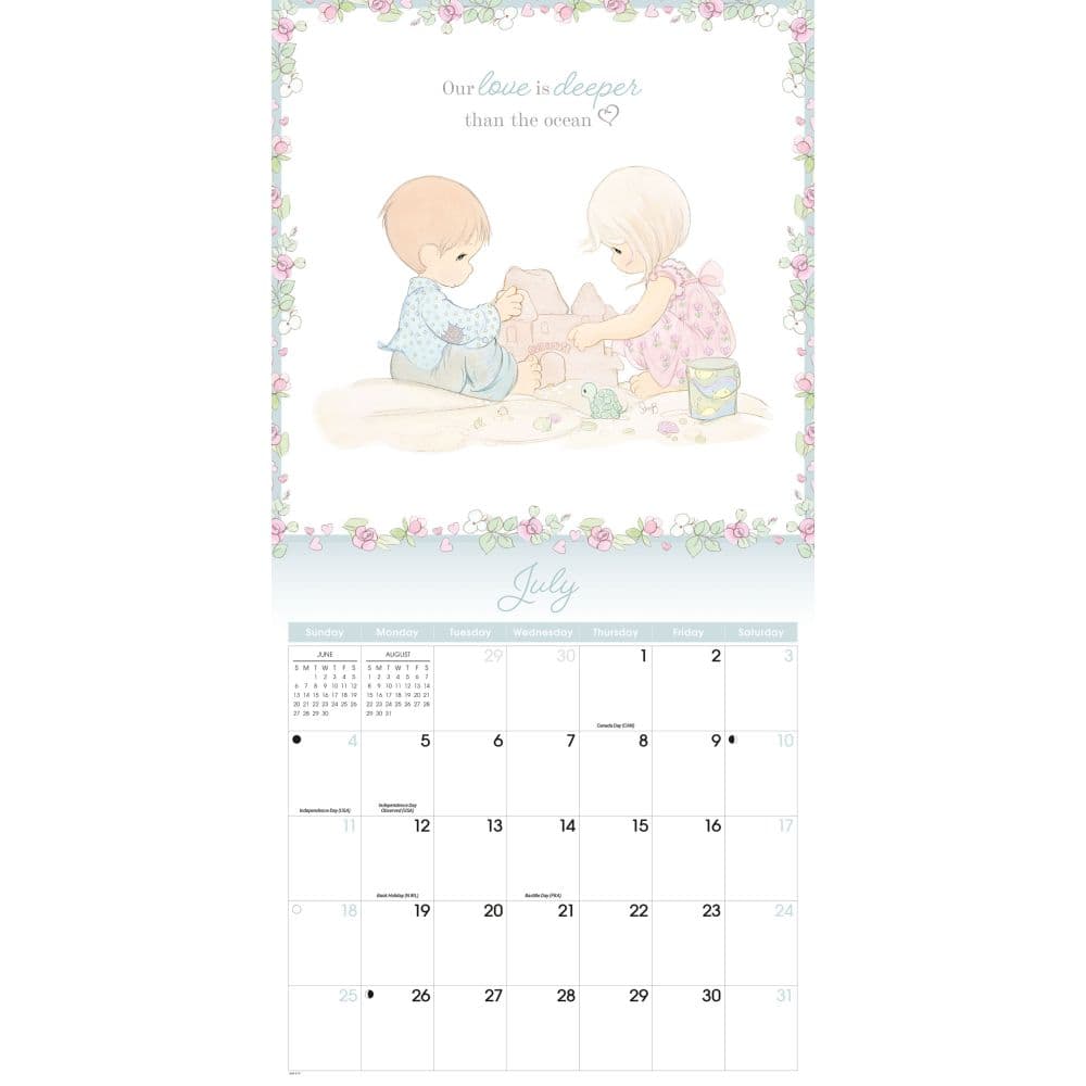 Precious Moments 2027 Wall Calendar Third Alternate Image