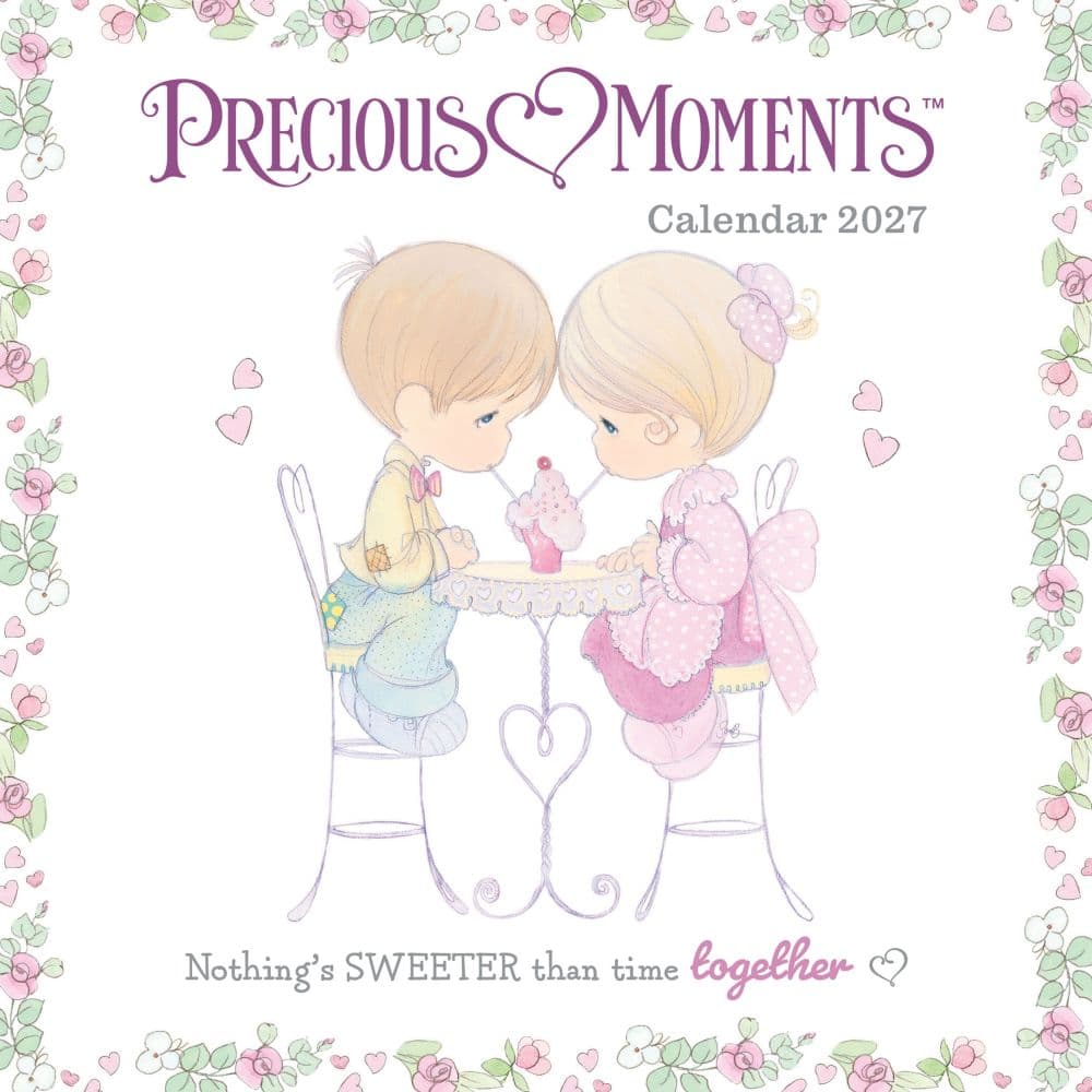 Precious Moments 2027 Mini Wall Calendar Main Product Image