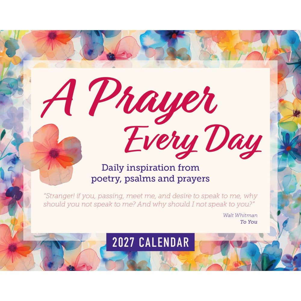 Prayer for Every Day 2027 Desk Calendar Main Product Image