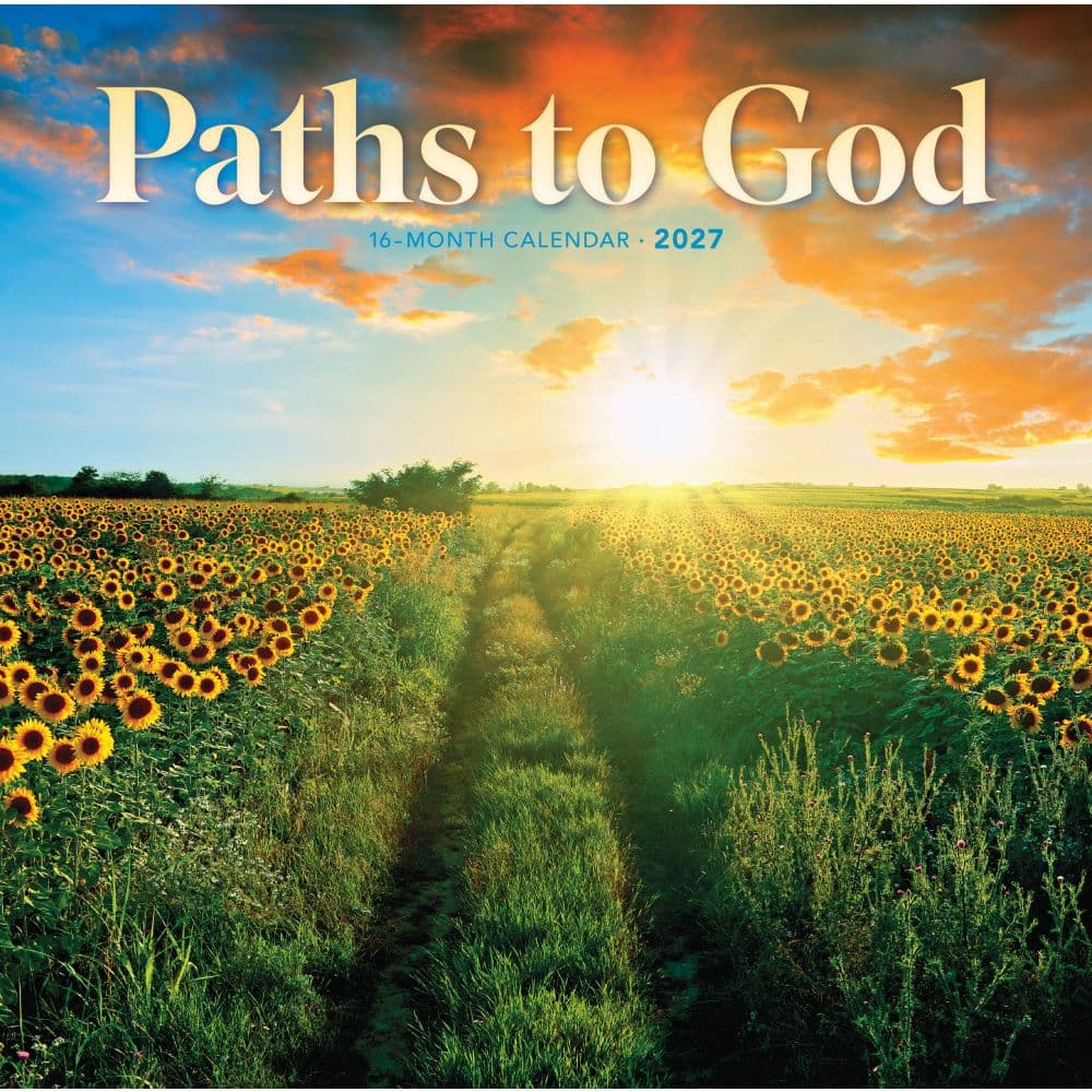 Paths To God 2027 Wall Calendar Main Product Image