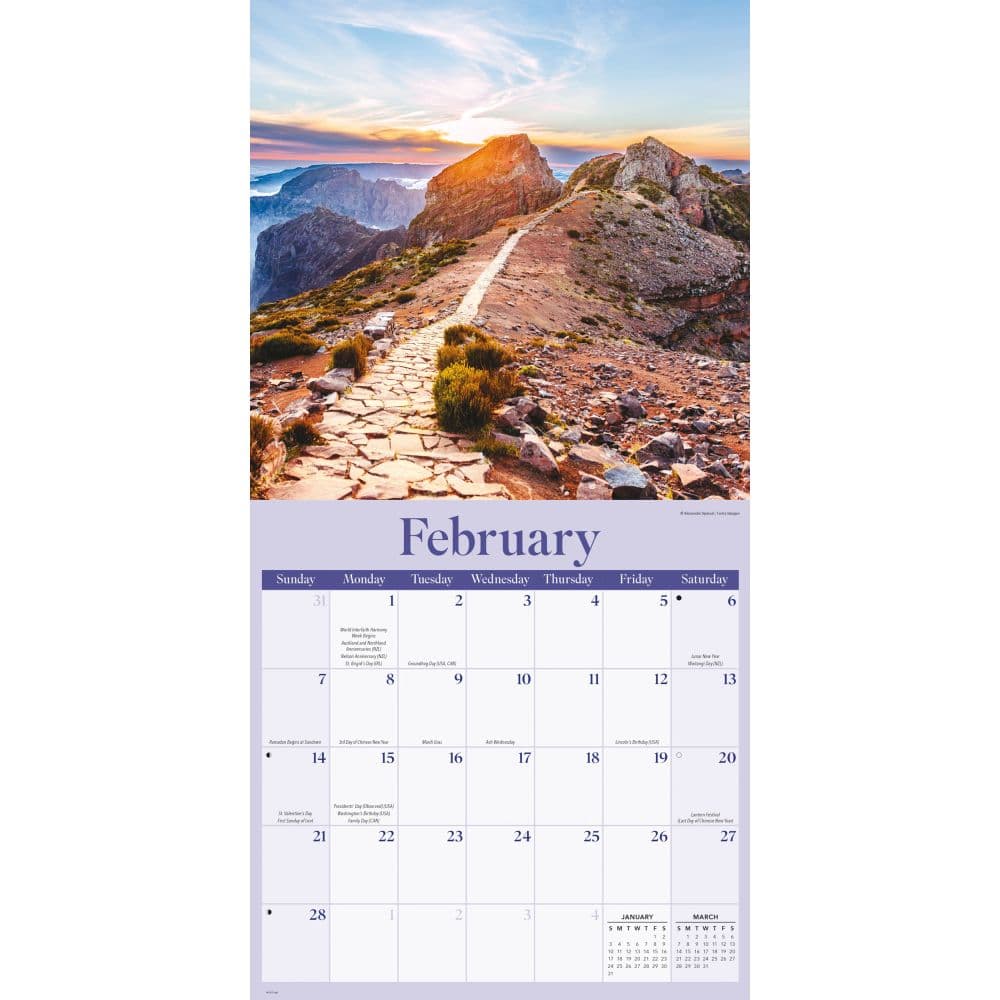 Paths To God 2027 Wall Calendar Second Alternate Image
