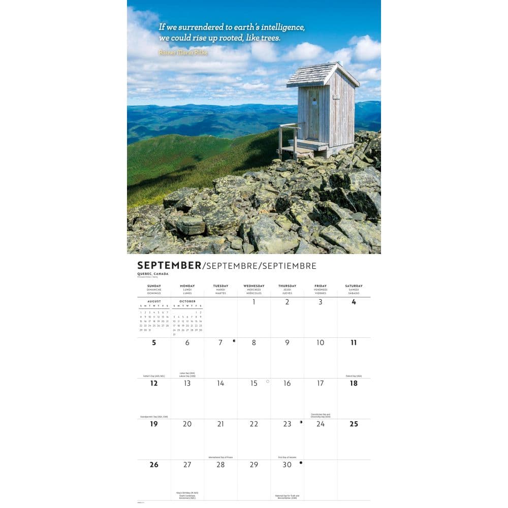 Extraordinary Outhouses 2027 Wall Calendar Fourth Alternate Image