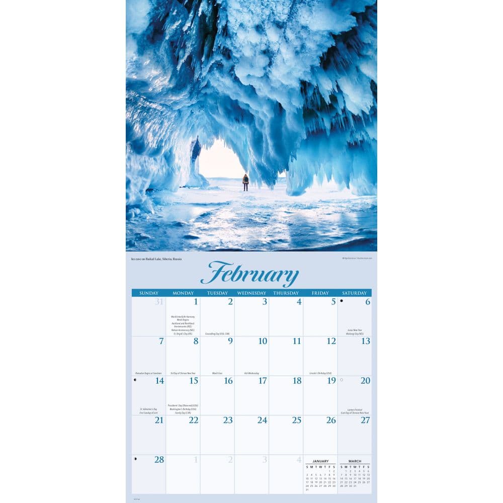 Natures Wonders 2027 Wall Calendar Second Alternate Image