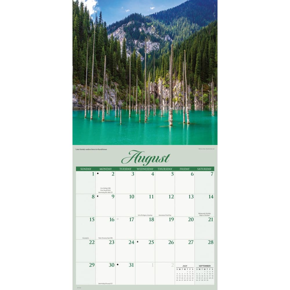 Natures Wonders 2027 Wall Calendar Third Alternate Image