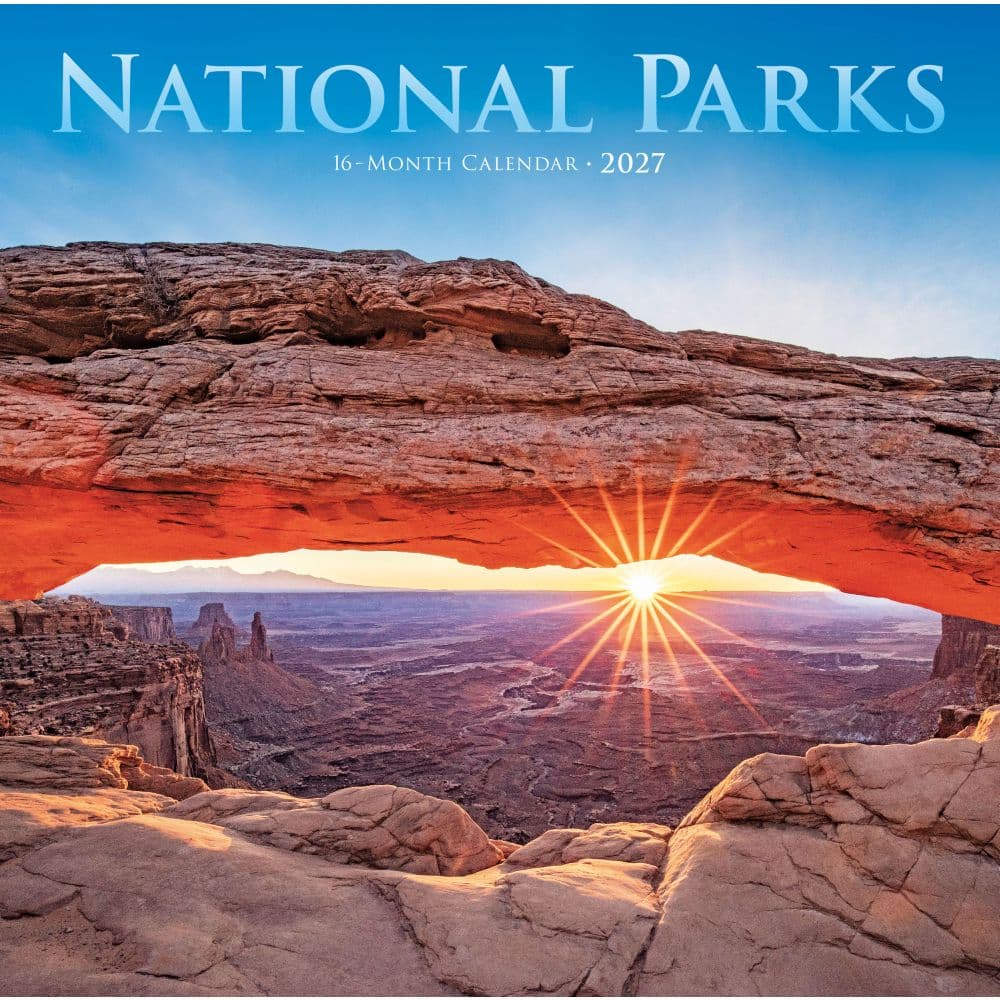 National Parks 2027 Wall Calendar Main Product Image