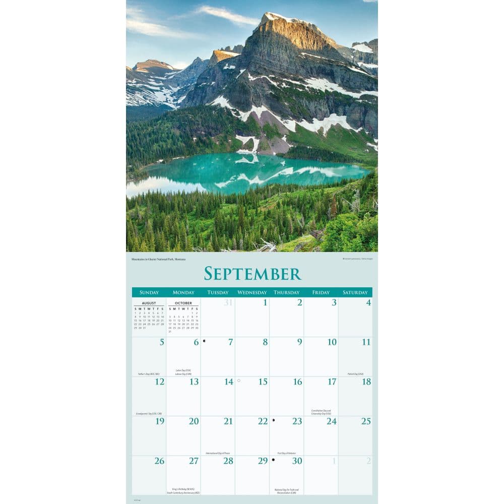 National Parks 2027 Wall Calendar Third Alternate Image
