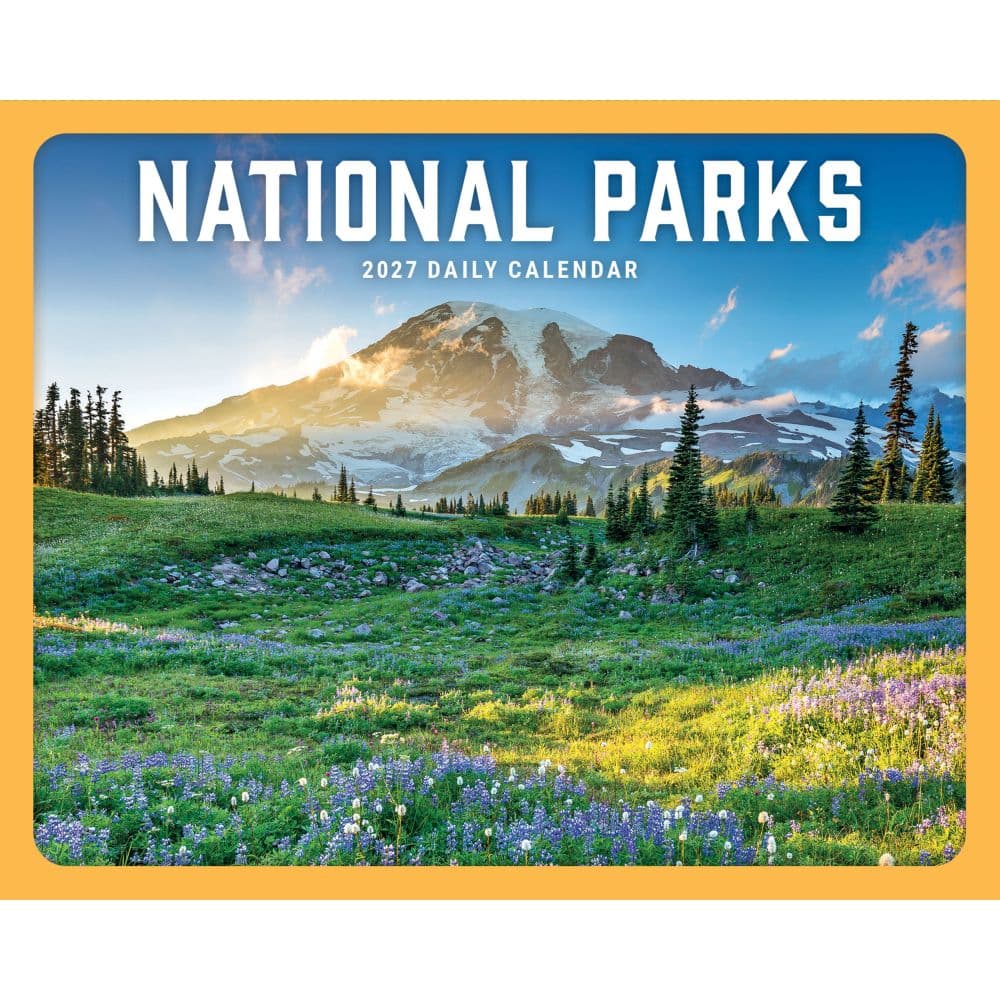 image National Parks 2027 Desk Calendar Main Product Image