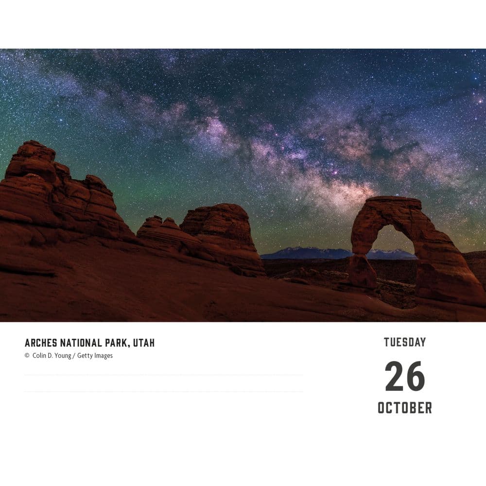National Parks 2027 Desk Calendar Fourth Alternate Image
