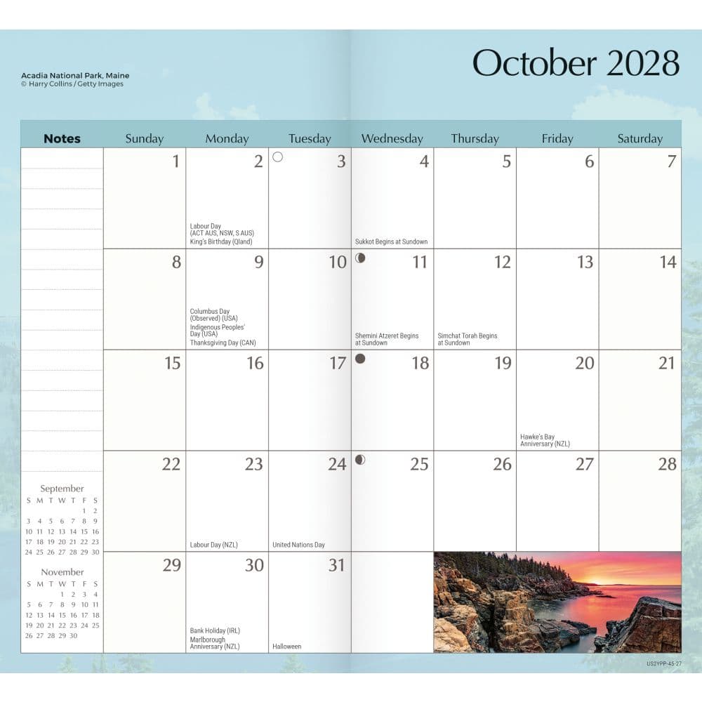 National Parks 2027 2 Year Pocket Planner Fourth Alternate Image
