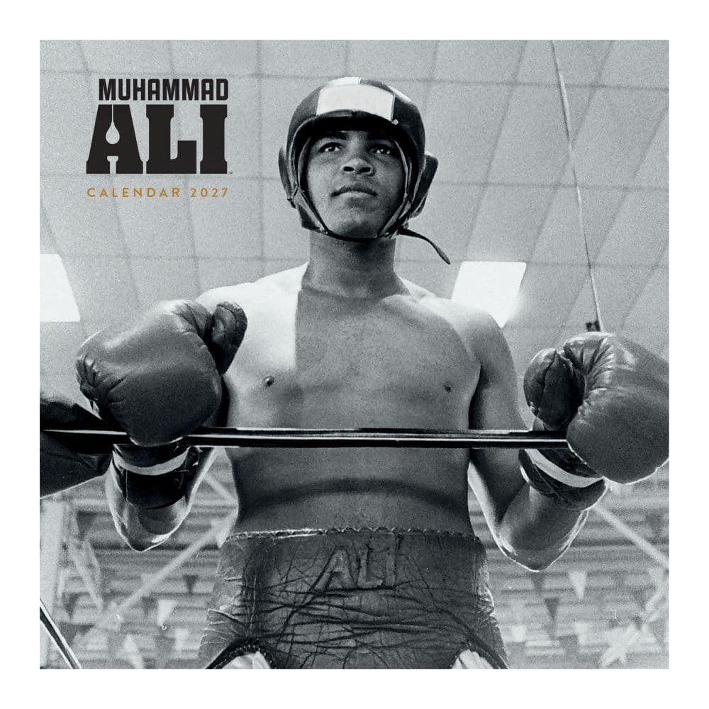 Muhammad Ali 2027 Mini Wall Calendar Main Product Image