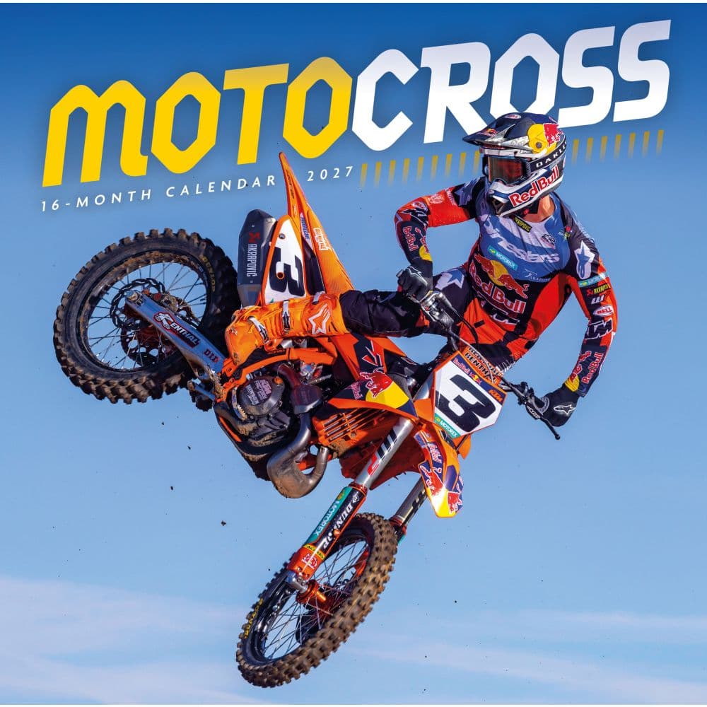 Motocross 2027 Wall Calendar Main Product Image