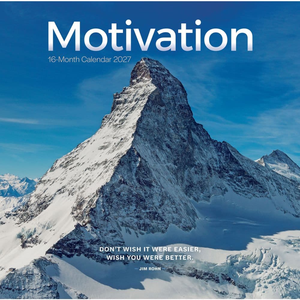 Motivation 2027 Wall Calendar Main Product Image