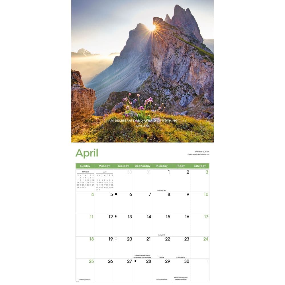 Motivation 2027 Wall Calendar Second Alternate Image