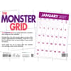 image Monster Grid 2027 Wall Calendar First Alternate Image