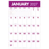 image Monster Grid 2027 Wall Calendar Second Alternate Image