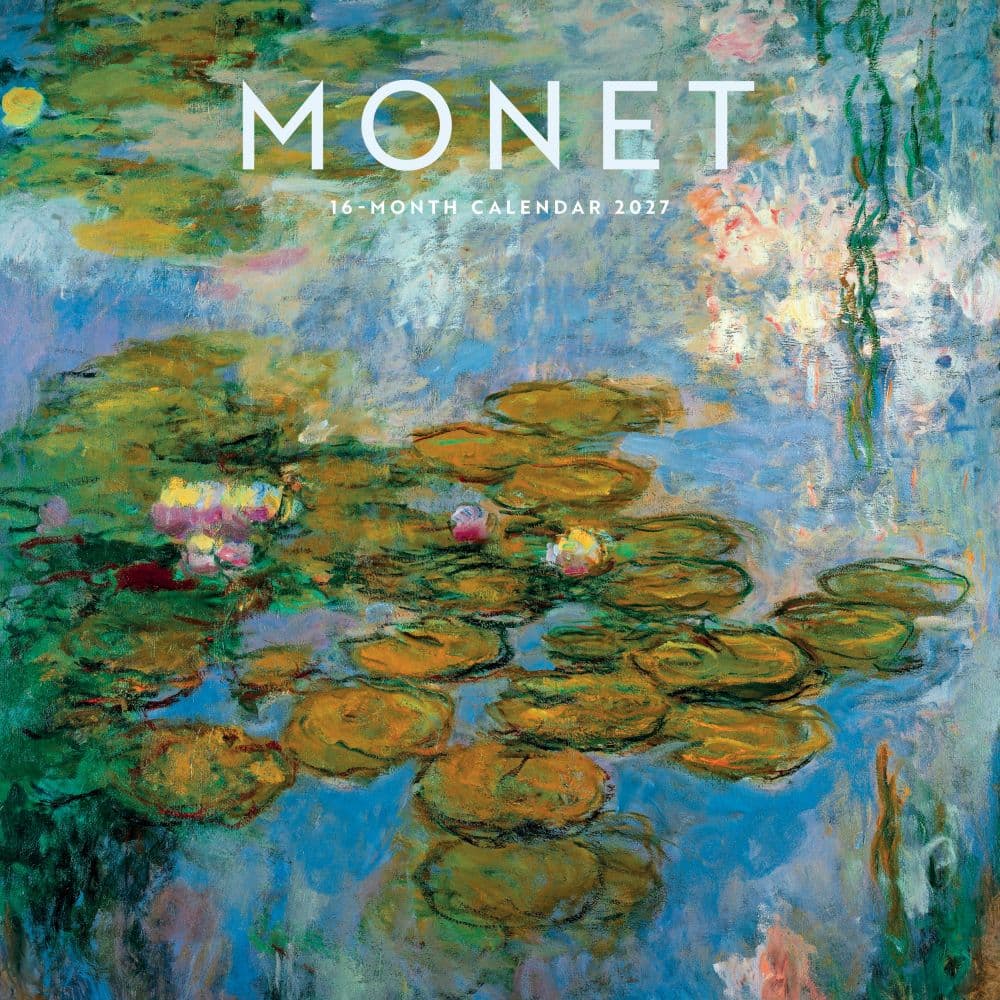 Monet 2027 Wall Calendar Main Product Image