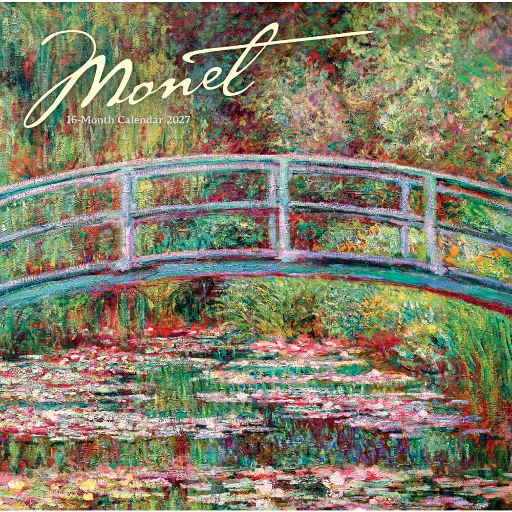 image Monet 2027 Wall Calendar Main Product Image