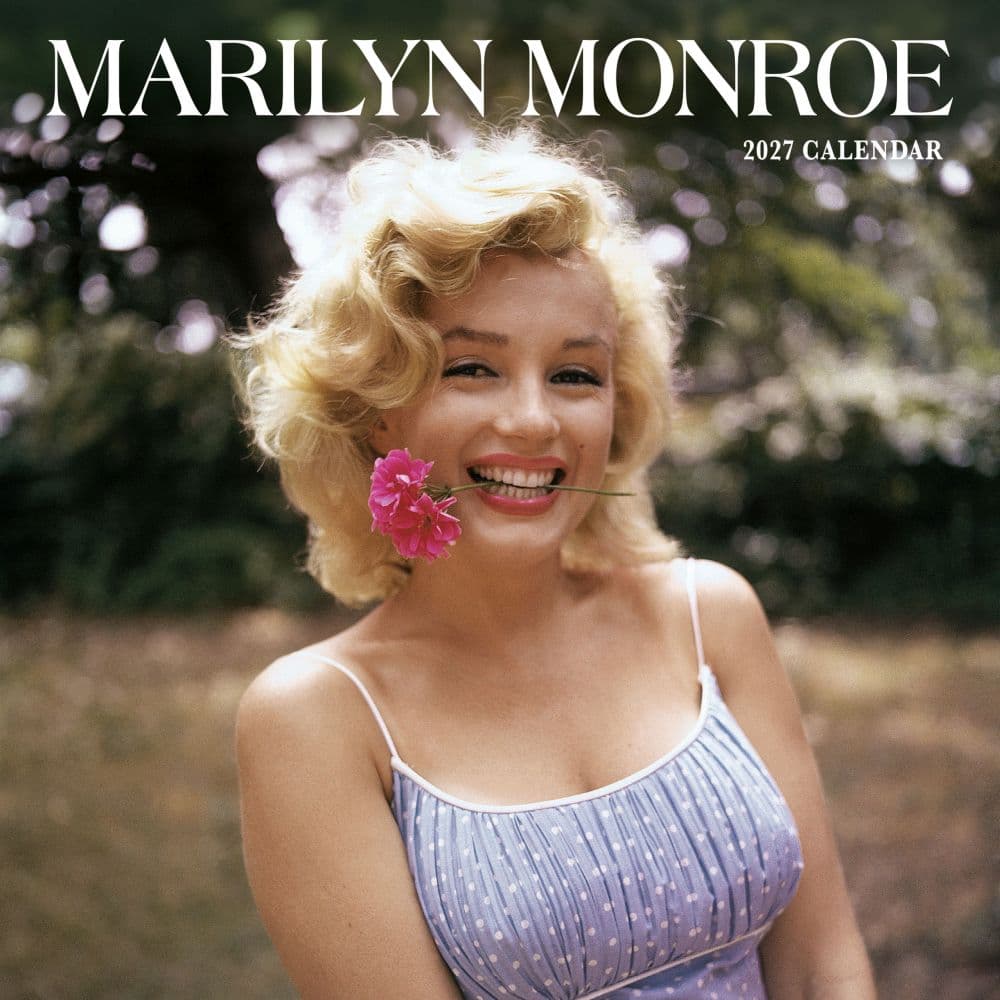 image Marilyn Monroe 2027 Mini Wall Calendar Main Product Image