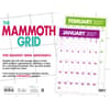 image Mammoth Grid 2027 Wall Calendar First Alternate Image