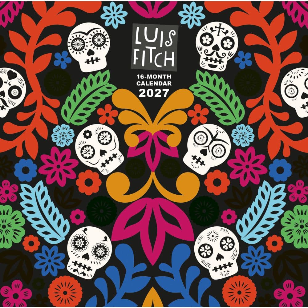 image Luis Fitch Mexican Artist 2027 Wall Calendar Main Product Image