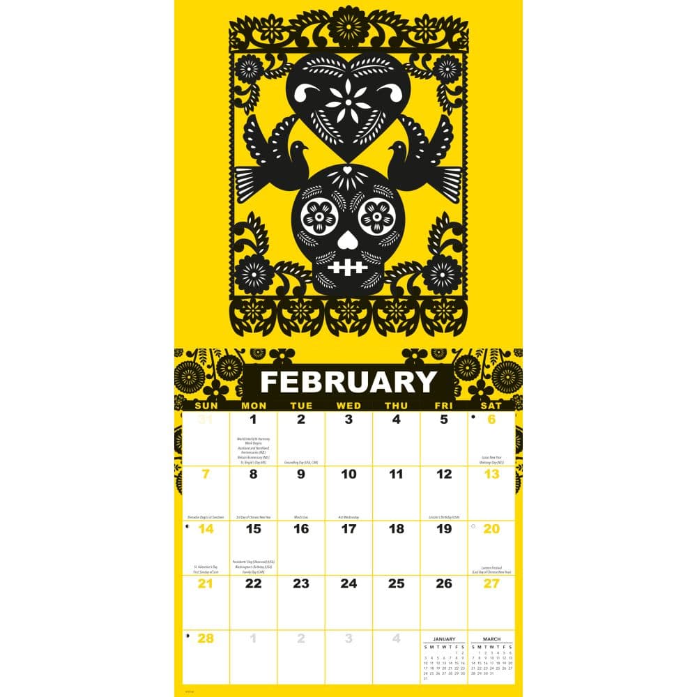 Luis Fitch 2027 Wall Calendar Second Alternate Image