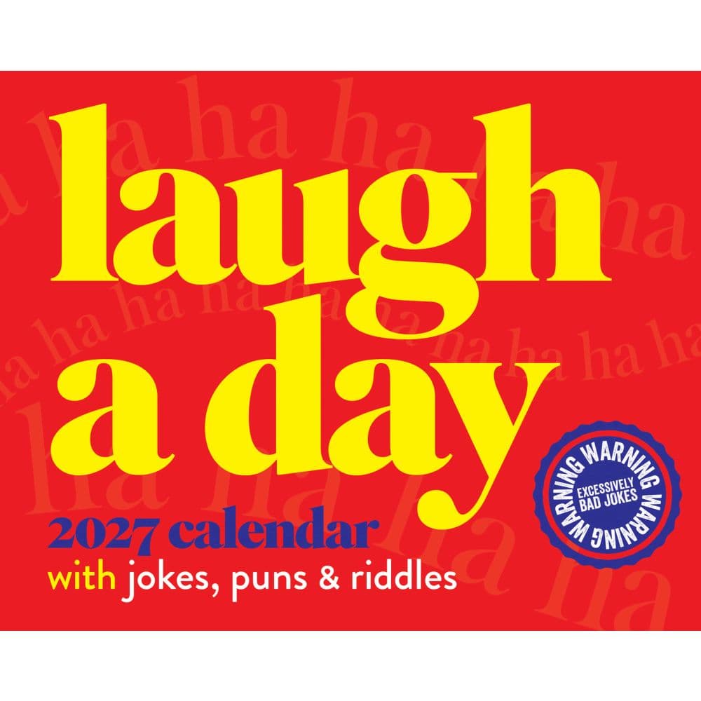 Laugh a Day 2027 Desk Calendar Main Product Image