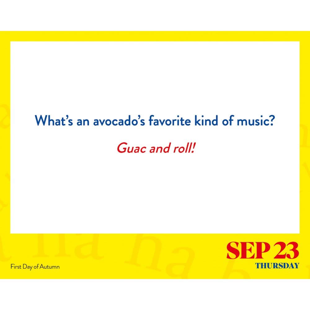 Laugh a Day 2027 Desk Calendar Fourth Alternate Image