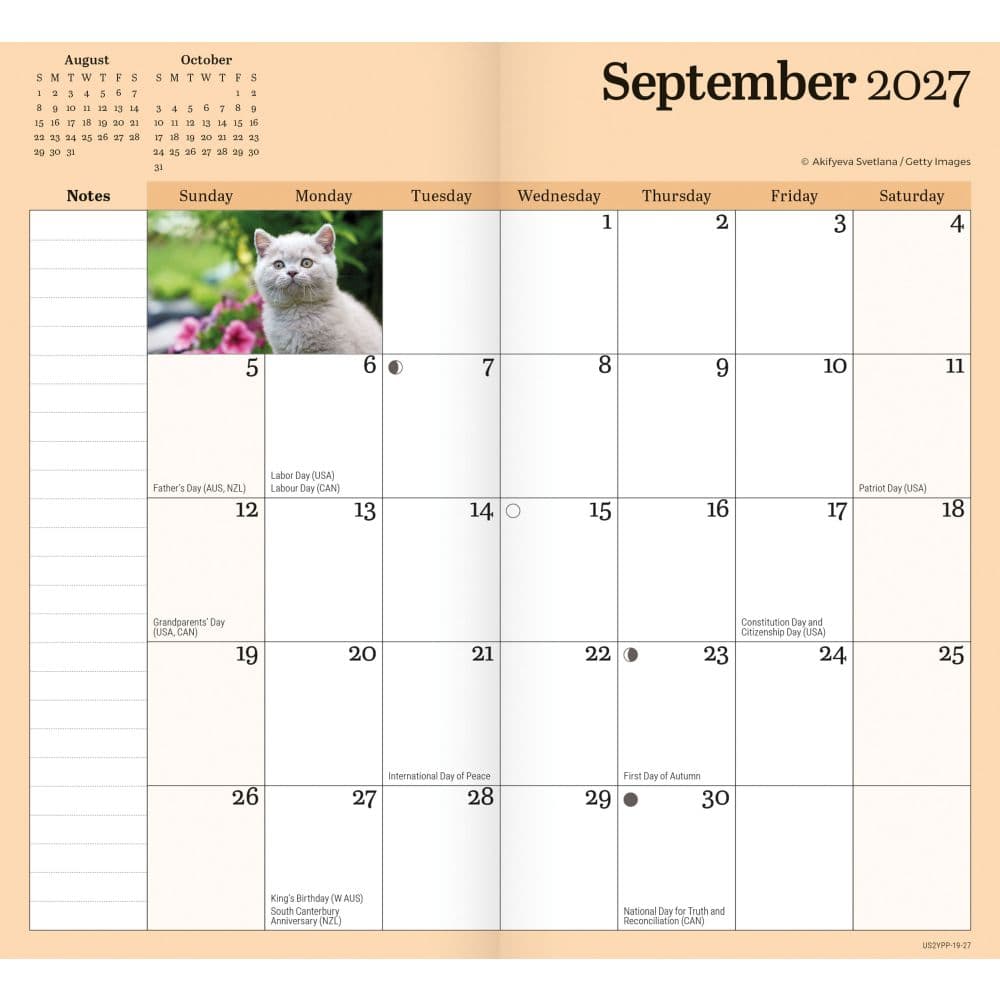 Kittens 2027 2 Year Pocket Planner Third Alternate Image
