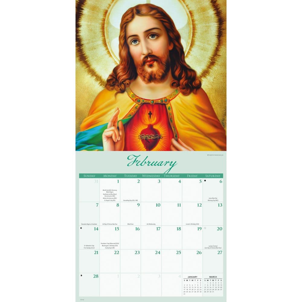 Jesus 2027 Wall Calendar Second Alternate Image