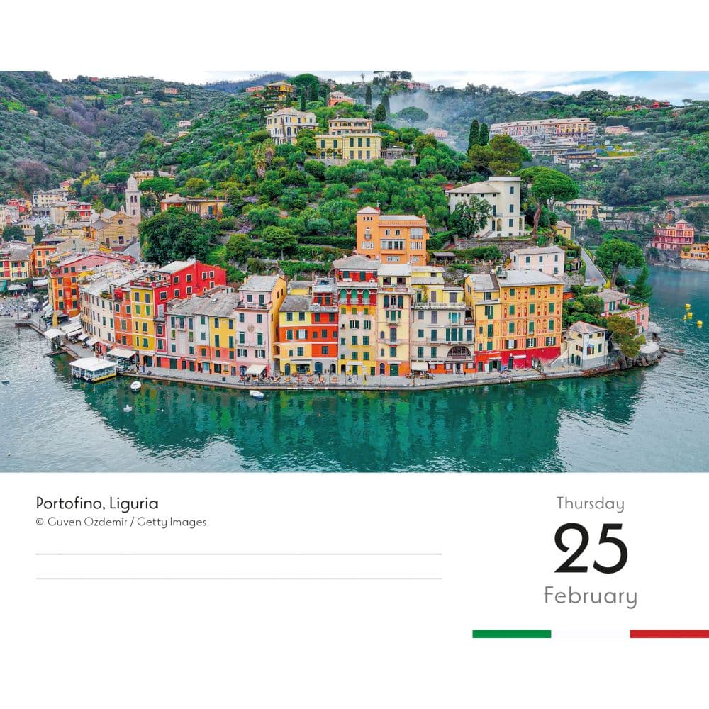 Italy 2027 Desk Calendar Third Alternate Image