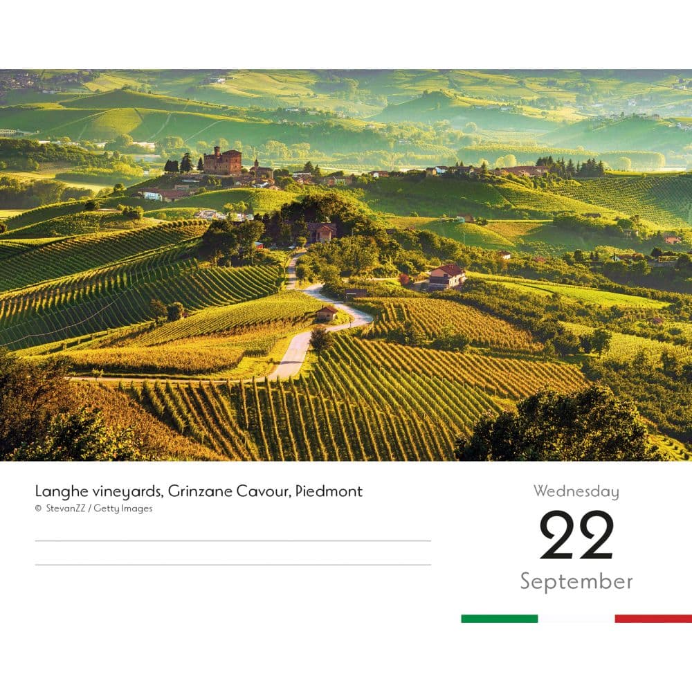 Italy 2027 Desk Calendar Fourth Alternate Image