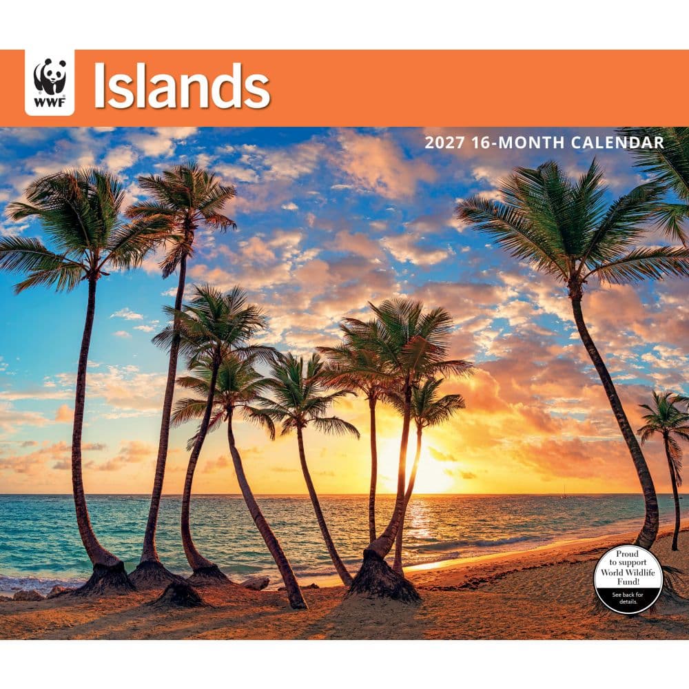 WWF Islands 2027 Wall Calendar Main Product Image