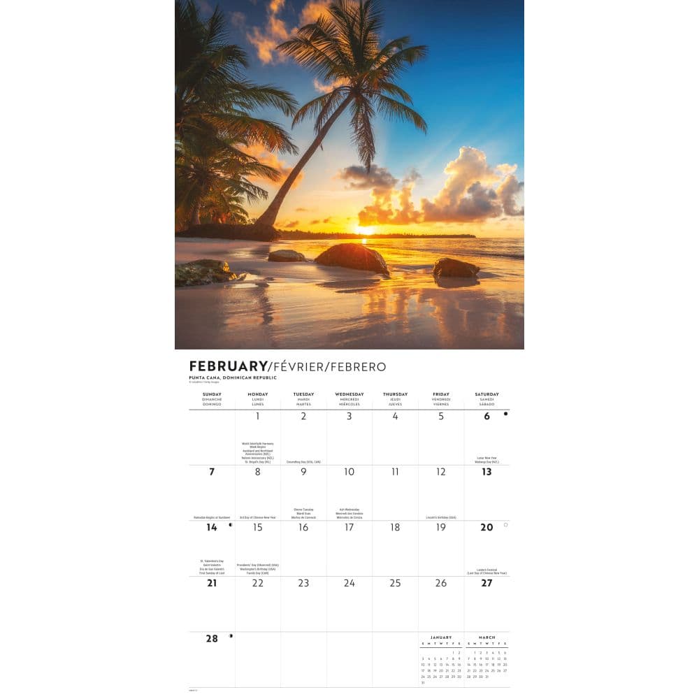 Island Paradise 2027 Wall Calendar Second Alternate Image