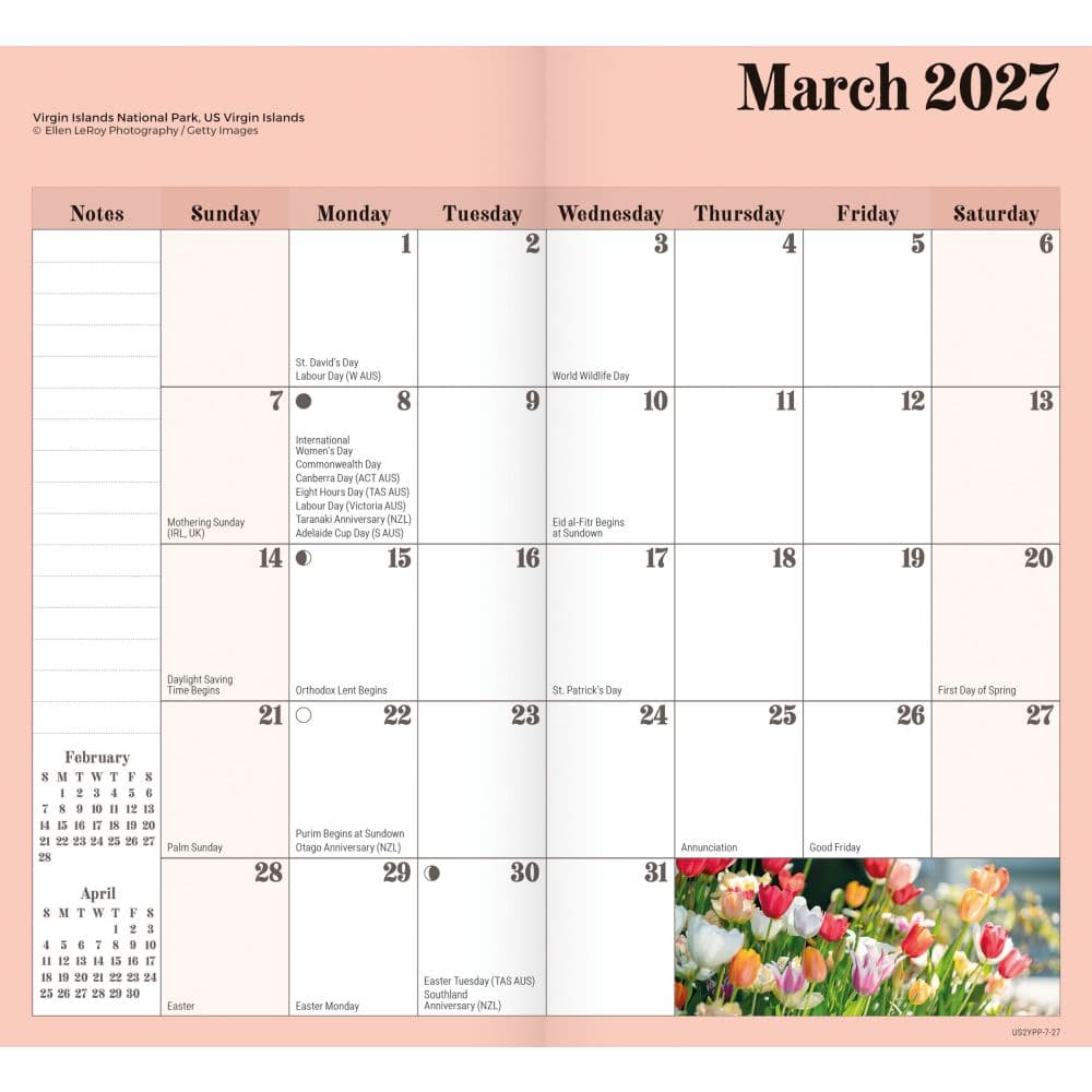 Garden 2027 2 Year Pocket Planner Second Alternate Image